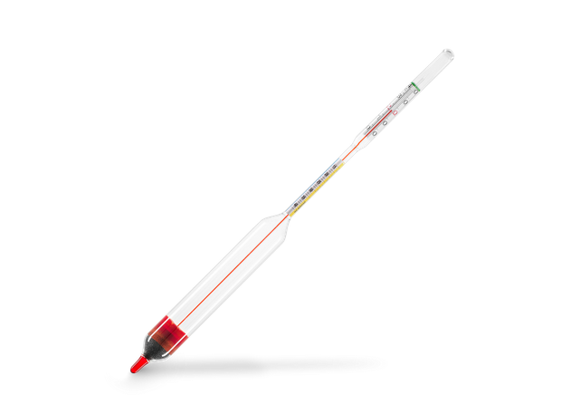 Lactodensimeter acc. Quevenne, T20°C