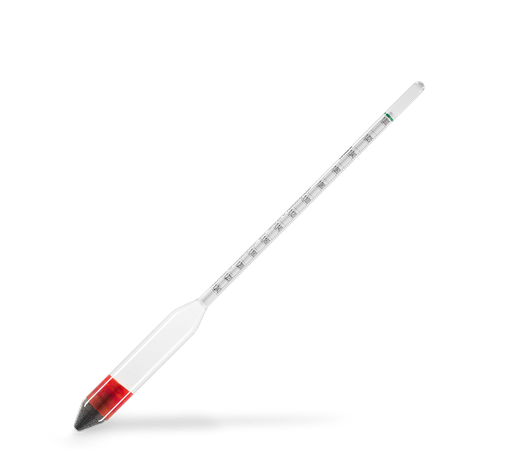 Hydrometer for Condensed Milk 1.000 - 1.240