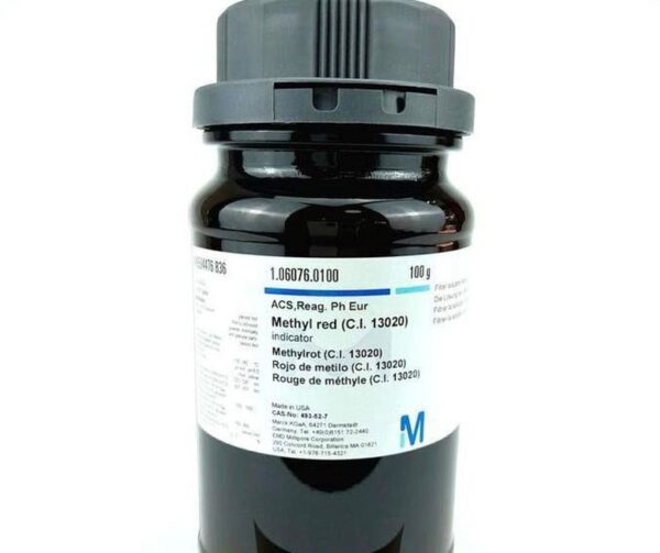 MERCK 1.06076.0100 Methyl Red (C.I. 13020) Indicator ACS 100g