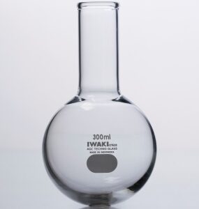 Boiling flask round bottom IWAKI