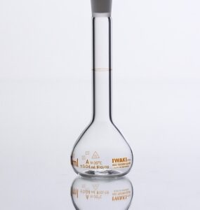 Volumetric Flask With Plastic Stopper, Class A, ISO Specification