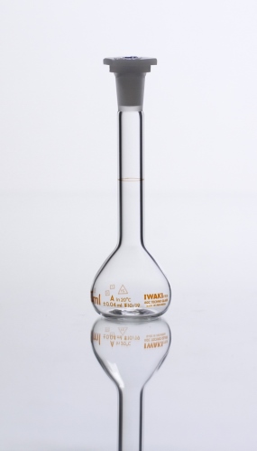Volumetric Flask With Plastic Stopper, Class A, ISO Specification
