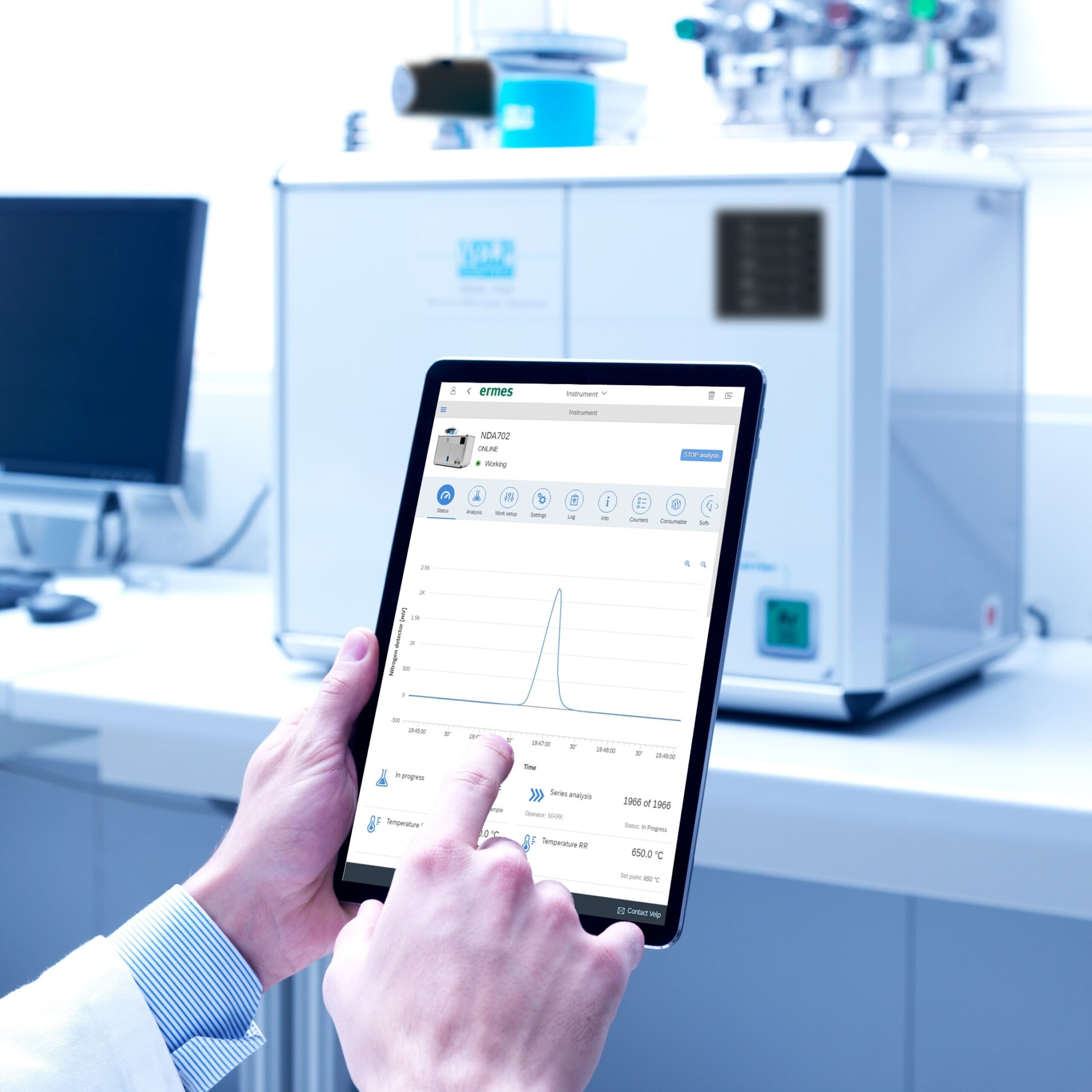 NDA 702 Dumas Nitrogen Analyzer - Gambar 2