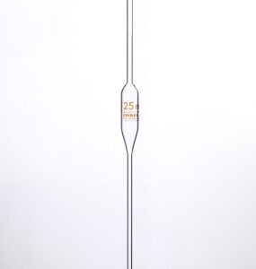 Volumetric Pipette Class A, Amber Graduation