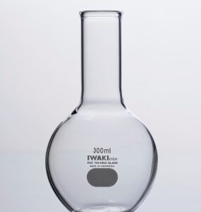 boiling flask flat bottom IWAKI
