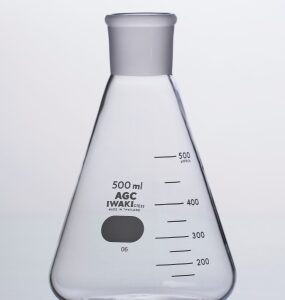 erlenmeyer flask with TS Joint without Glass Stopper IWAKI