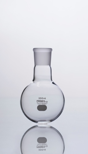 boiling flask round bottom with ts joint IWAKI