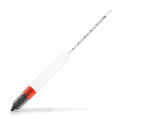 Hydrometer for Sulphuric Acid 1.500-1.550