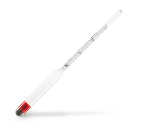 Hydrometer for brine/Beaume (without Thermom.)